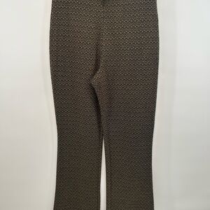 Philosophy Black and Gold Textured Pants